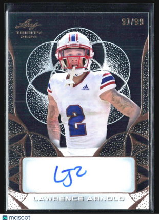 2024 Leaf Trinity Lawrence Arnold Rc Auto /99 #CA-LA1