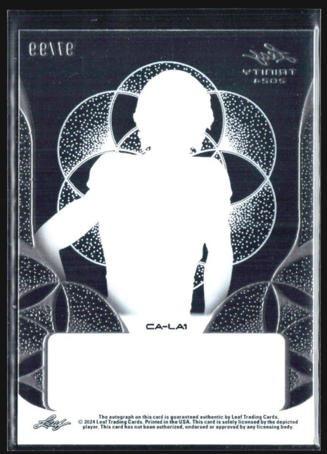 2024 Leaf Trinity Lawrence Arnold Rc Auto /99 #CA-LA1