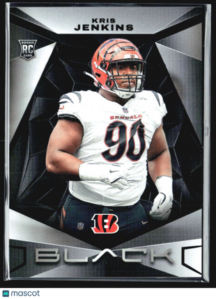 2024 Panini Black - Rookies #164 Kris Jenkins (RC)