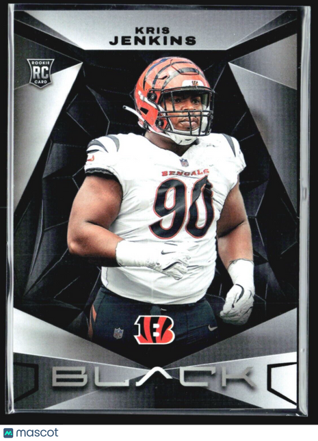 2024 Panini Black - Rookies #164 Kris Jenkins (RC)