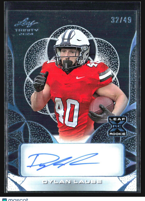 2024 Leaf Trinity Dylan Lause Rc Auto /49 #CA-DL2