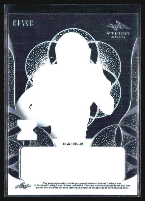 2024 Leaf Trinity Dylan Lause Rc Auto /49 #CA-DL2