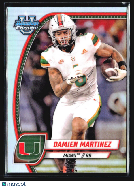 2024 Bowman University Chrome - #49 Damien Martinez (RC) Refractor