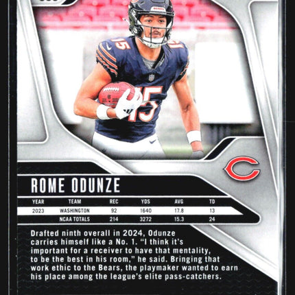 2024 Panini Prizm - Rookies #385 Rome Odunze (RC)