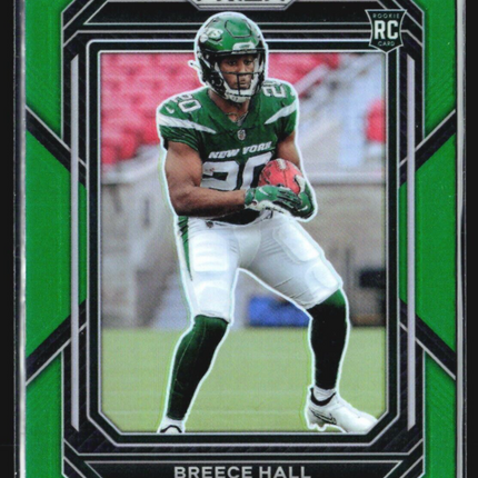 2022 Panini Prizm - Rookies #317 Breece Hall (RC) Green