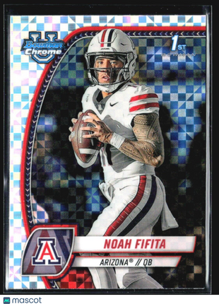 2024 Bowman University Chrome Noah Fifita 1st Xfractor #140