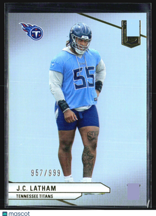 2024 Panini Donruss Elite - Rookies #141 J.C. Latham /999 (RC)