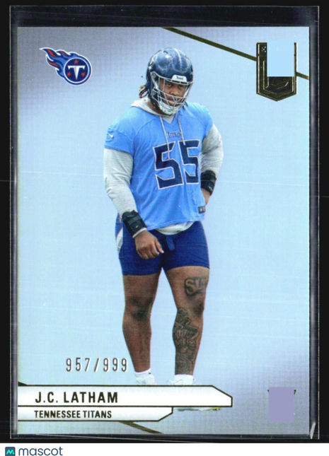 2024 Panini Donruss Elite - Rookies #141 J.C. Latham /999 (RC)