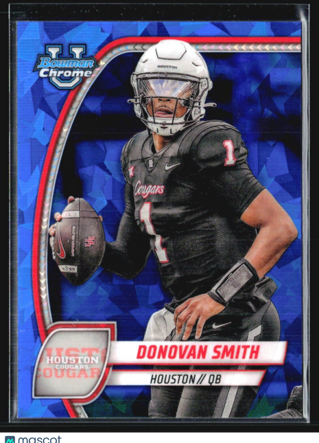 2024 Bowman University Chrome - #67 Donovan Smith (RC) Sapphire