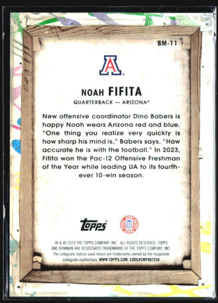 2024 Bowman University Best Masterpieces Noah Fifita #BM-11