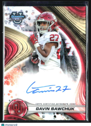 2024 Bowman University Best Gavin Sawchuk Auto #BOA-GS