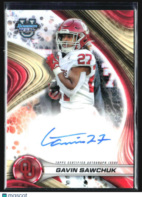 2024 Bowman University Best Gavin Sawchuk Auto #BOA-GS