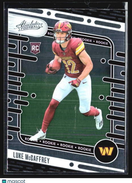 2024 Panini Absolute - Rookies #176 Luke McCaffrey (RC)