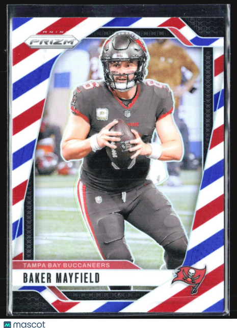2024 Panini Prizm - #268 Baker Mayfield RWB Red White Blue