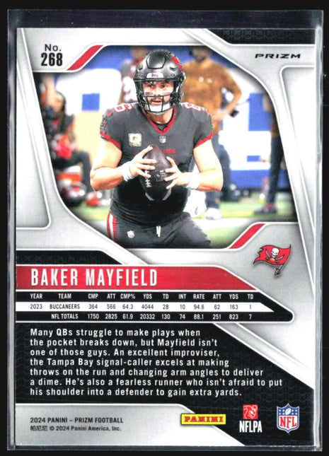 2024 Panini Prizm - #268 Baker Mayfield RWB Red White Blue