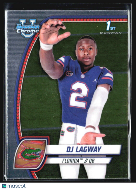 2024 Bowman University Chrome DJ Lagway 1st #63 Rc