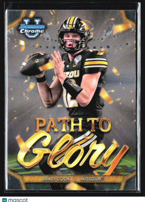 2024 Bowman University Chrome - Path to Glory #PG-5 Brady Cook (RC)