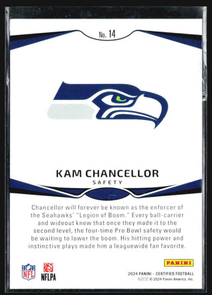 2024 Panini Certified - Immortals #14 Kam Chancellor Bronze /299