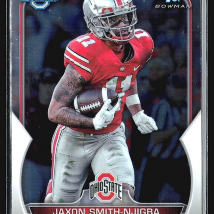 2022 Bowman University Chrome - #78 Jaxon Smith-Njigba (RC)