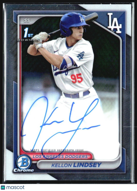 2024 Bowman Draft - Chrome Prospect Auto #CPA-KL Kellon Lindsey