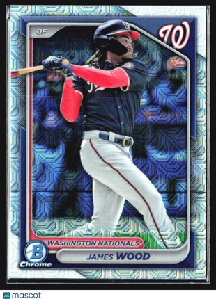 2024 Bowman Chrome Mojo James Wood #BCP-216
