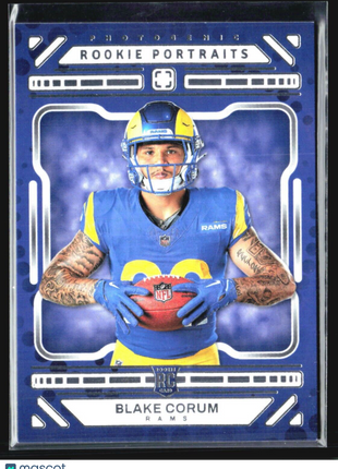 2024 Panini Photogenic Blake Corum Rookie Portraits Rc #171