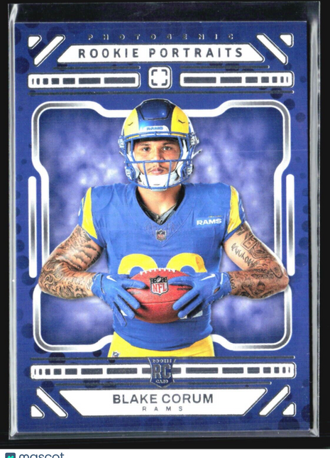 2024 Panini Photogenic Blake Corum Rookie Portraits Rc #171