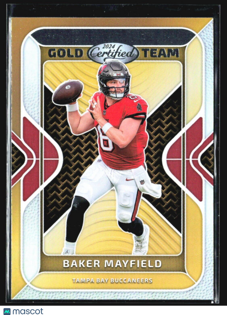 2024 Panini Certified - Gold Team #GT-BMD Baker Mayfield
