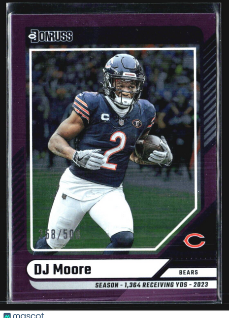 2024 Panini Donruss - #137 D.J. Moore