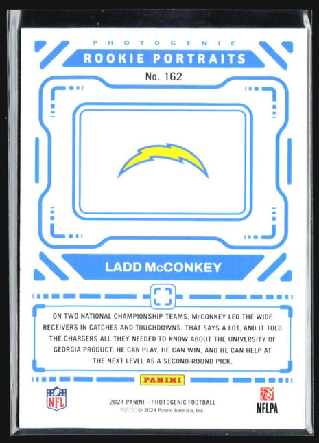 2024 Panini Donruss - Rated Rookie #328 Ladd McConkey (RC)