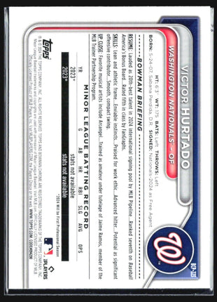 2024 Bowman Chrome Mojo 1st Victor Hurtado #BCP-223