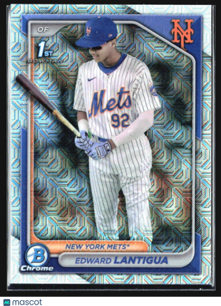 2024 Bowman Chrome - Prospects #BCP-246 Edward Lantigua (RC) 1st Mojo