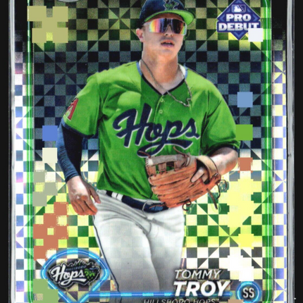 2024 Topps Pro Debut - Chrome #PDC-166 Tommy Troy (RC) Xfractor