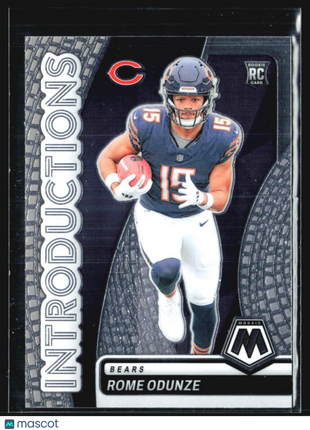 2024 Panini Mosaic - Introductions #2 Rome Odunze (RC)
