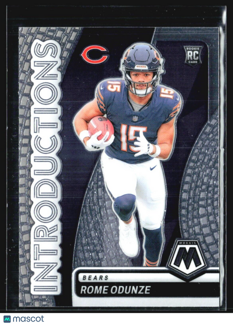 2024 Panini Mosaic - Introductions #2 Rome Odunze (RC)