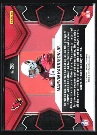2024 Panini Mosaic - NFL Debut #283 Marvin Harrison Jr. (RC)