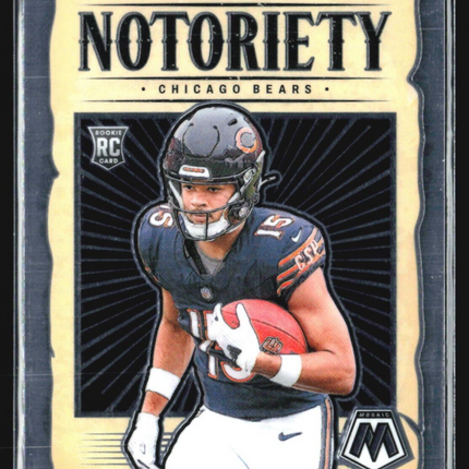 2024 Panini Mosaic - Notoriety #24 Rome Odunze (RC)