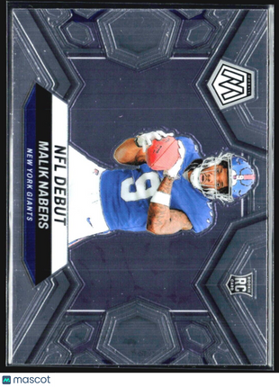 2024 Panini Mosaic - NFL Debut #284 Malik Nabers (RC)