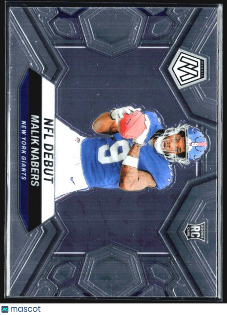 2024 Panini Mosaic - NFL Debut #284 Malik Nabers (RC)