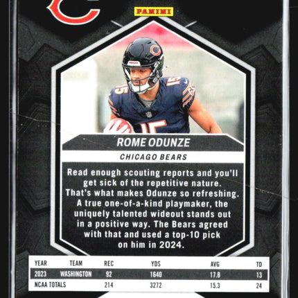 2024 Panini Mosaic - Rookies #309 Rome Odunze (RC)