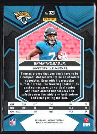 2024 Panini Mosaic - Rookies #323 Brian Thomas Jr. (RC)