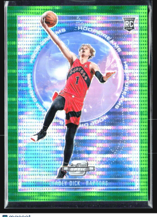 2023-24 Optic Contenders Hoop Dreams Gradey Dick Green Pulsar Rc /25 320