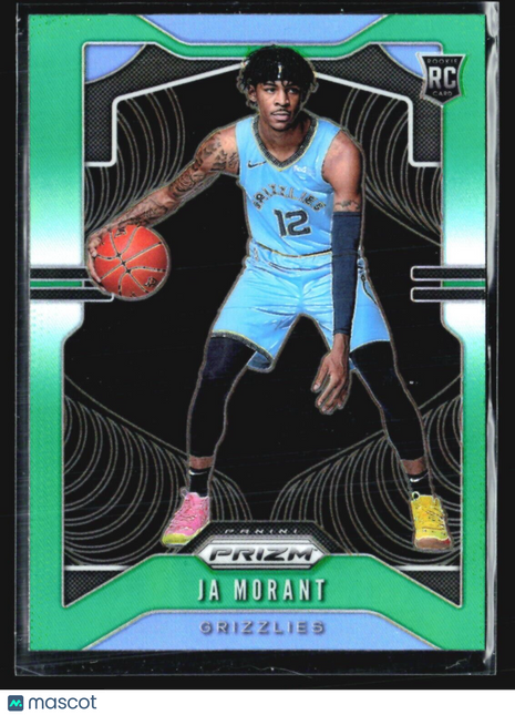 2019-20 Panini Prizm - Rookie #249 Ja Morant (RC) green