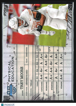 2024 Bowman University Chrome Trey Moore Physical Education #PE-20