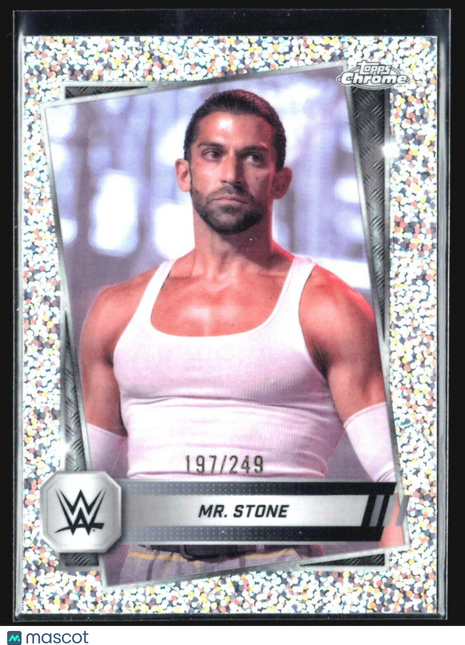 2025 Topps Chrome WWE MR Stone Speckle #173 /249