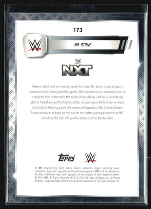 2025 Topps Chrome WWE MR Stone Speckle #173 /249