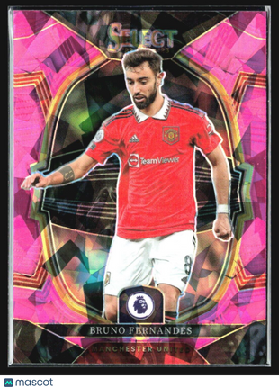 2022-23 Panini Select Bruno Fernandes Pink Ice #67
