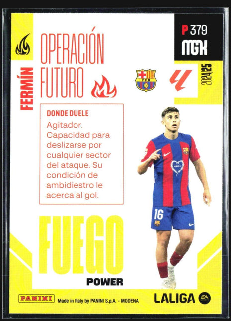 2024-25 Panini Megacrack Donde Duele Fermin Power #P379