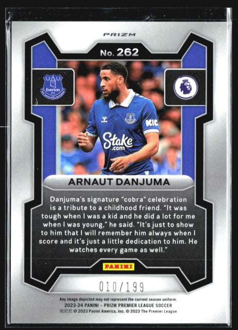 2023-24 Panini Prizm Arnaut Danjuma Red /199 #262