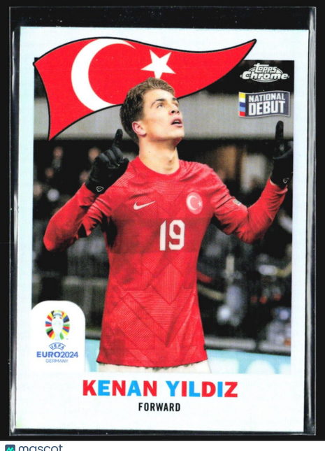 2023-24 Topps Chrome National Debut Kenan Yildiz Rc #TC-6